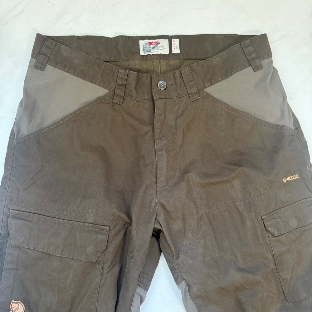 Fjall Raven Men's 33/34" Drev Trousers Regular Fit G1000 Pants Utility - Picture 3 of 13